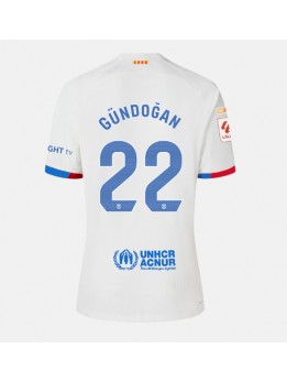 Moški Nogometna dresi replika Barcelona Ilkay Gundogan #22 Gostujoči 2023-24 Kratek rokav